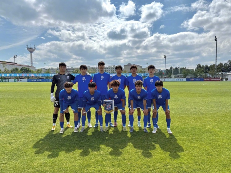申花U20兩翼齊飛2-0云南玉昆，黃毅豪張煜建功