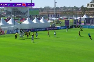 U17女足世界杯:中國4-0厄瓜多爾 小組第二晉級16強 U17女足世界杯:中國4-0厄瓜多爾 小組第二晉級16強