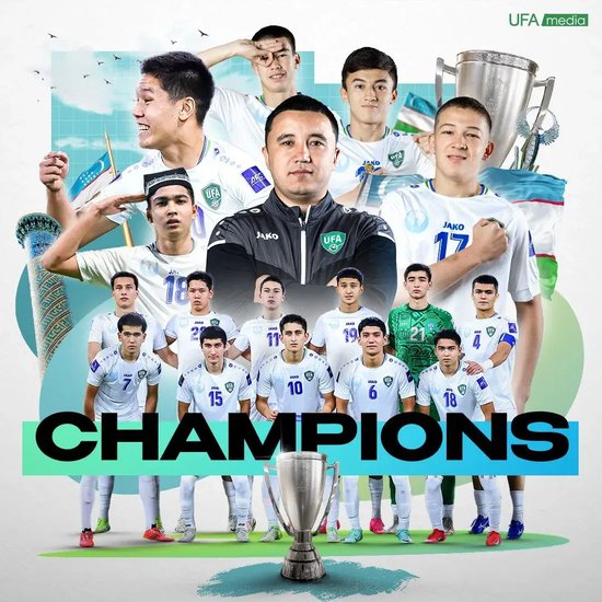 9人作戰(zhàn)2-0勝沙特，烏茲別克U17亞洲杯奪冠，三年三線突破青訓成果