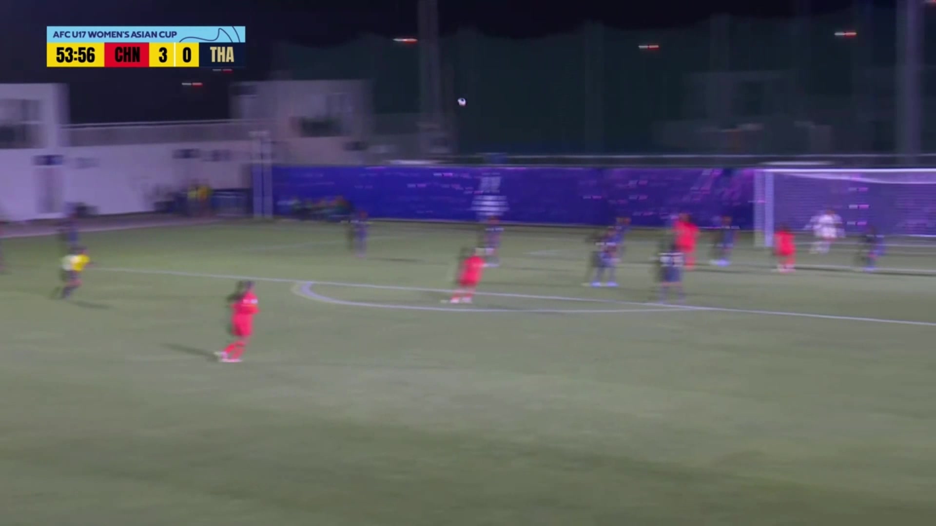 U17中國(guó)女足4-0領(lǐng)先泰國(guó)！李啟嫻梅開(kāi)二度，
